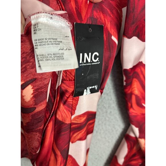 I.n.c. International Concepts Women's Small Printed Surplice-Neck Top Multi NWTs - Picture 7 of 8